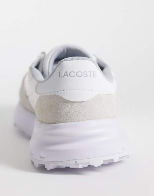 Lacoste Elite Active Evo buty sportowe w jasnoszarym i białym, 2 z 5