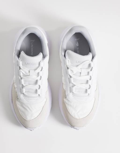 Lacoste Elite Active Evo buty sportowe w jasnoszarym i białym, 3 z 5