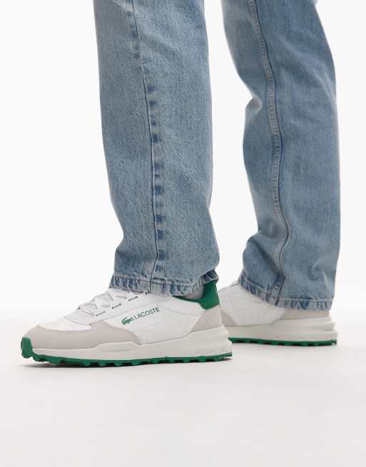 Lacoste Elite active evo trainers in off white - CREAM