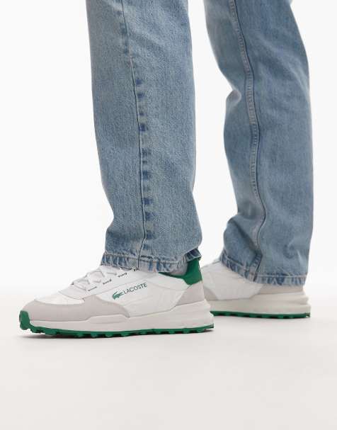 Lacoste elite active evo trainers in off white - view 1