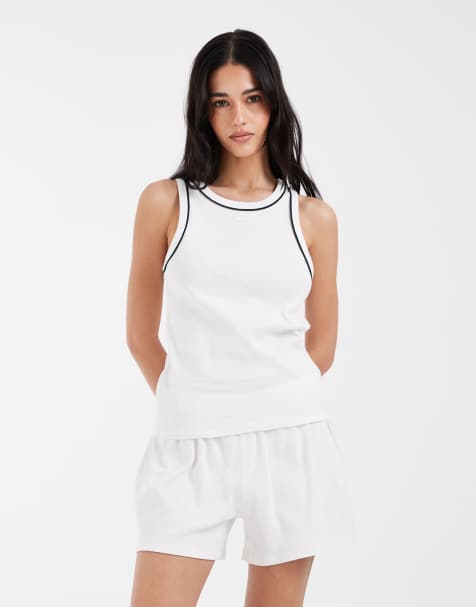 Lacoste - Ensemble de pyjama confort - Blanc - view 1