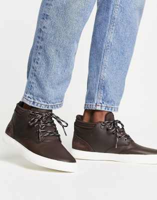 Lacoste Esparre Chukka Sneaker in Dunkelbraun Wollwei ASOS