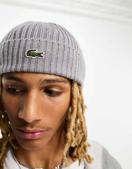 Bonnet Lacoste homme CORE ESSENTIALS Gris foncé