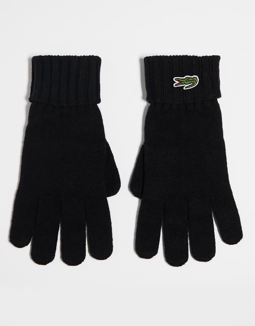 Lacoste Essentials Gants en laine Noir ASOS