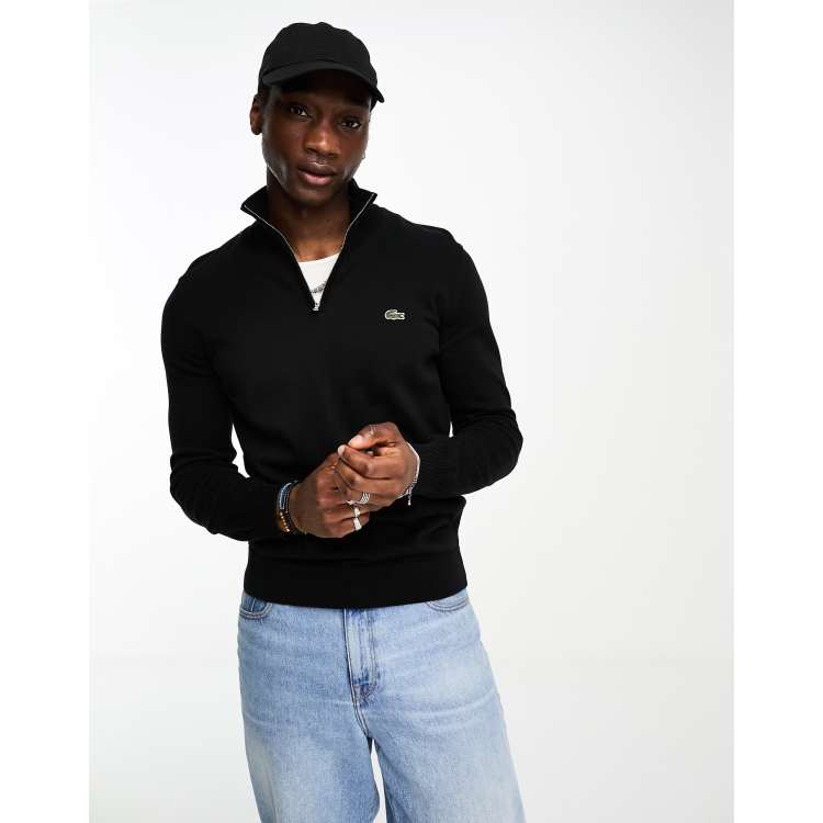 Lacoste on sale jumper black