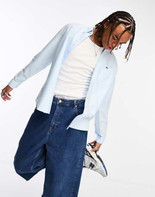 Light blue lacoste outlet jacket