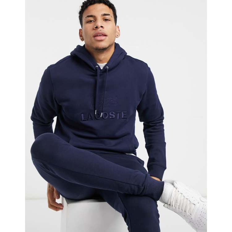 Lacoste on sale fleece sweatshirt