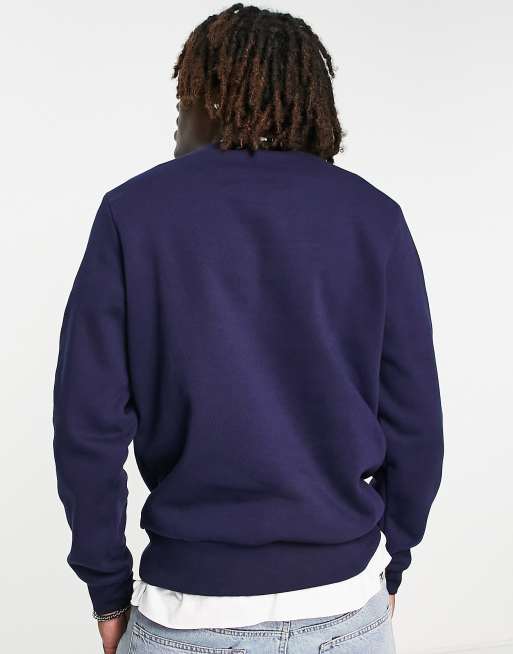 Lacoste – Gładka granatowa bluza, 4 z 4