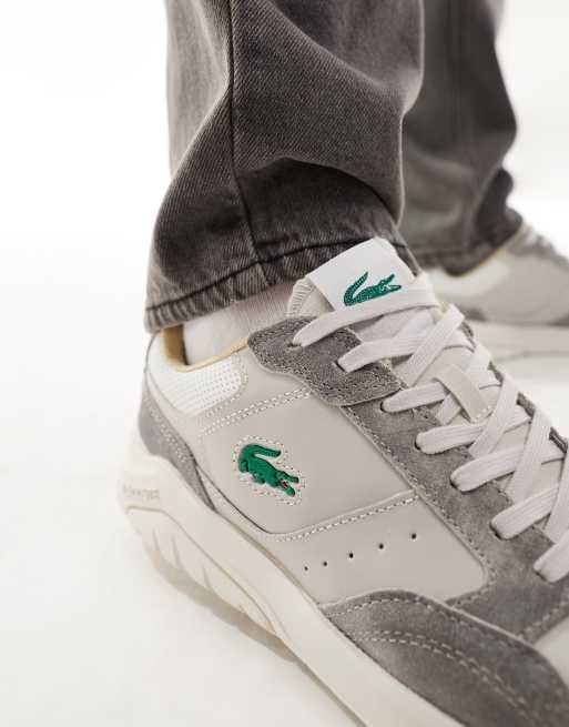 Lacoste game advance sneakers in triple white