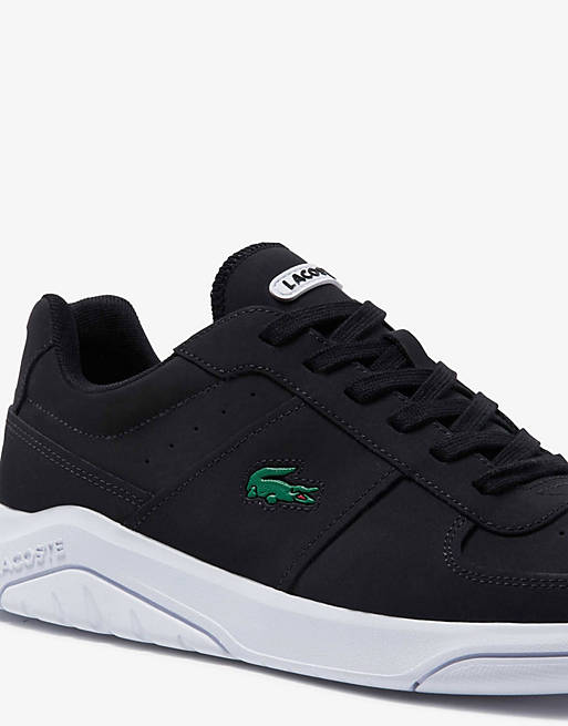 100% Genuine Lacoste Explorateur Men's Trainers Navy Brand New Variable Sizes 