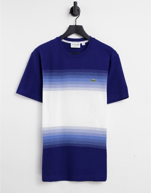 Lacoste – Gestreiftes T-Shirt