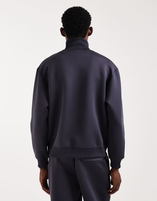Lacoste - Giacca bomber blu navy in coordinato, 5 di 5