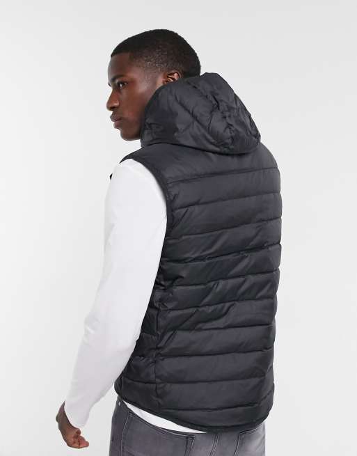 Lacoste Gilet capuche Noir