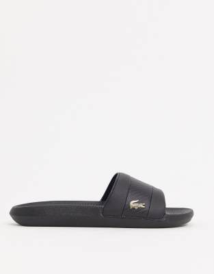 lacoste croc slide