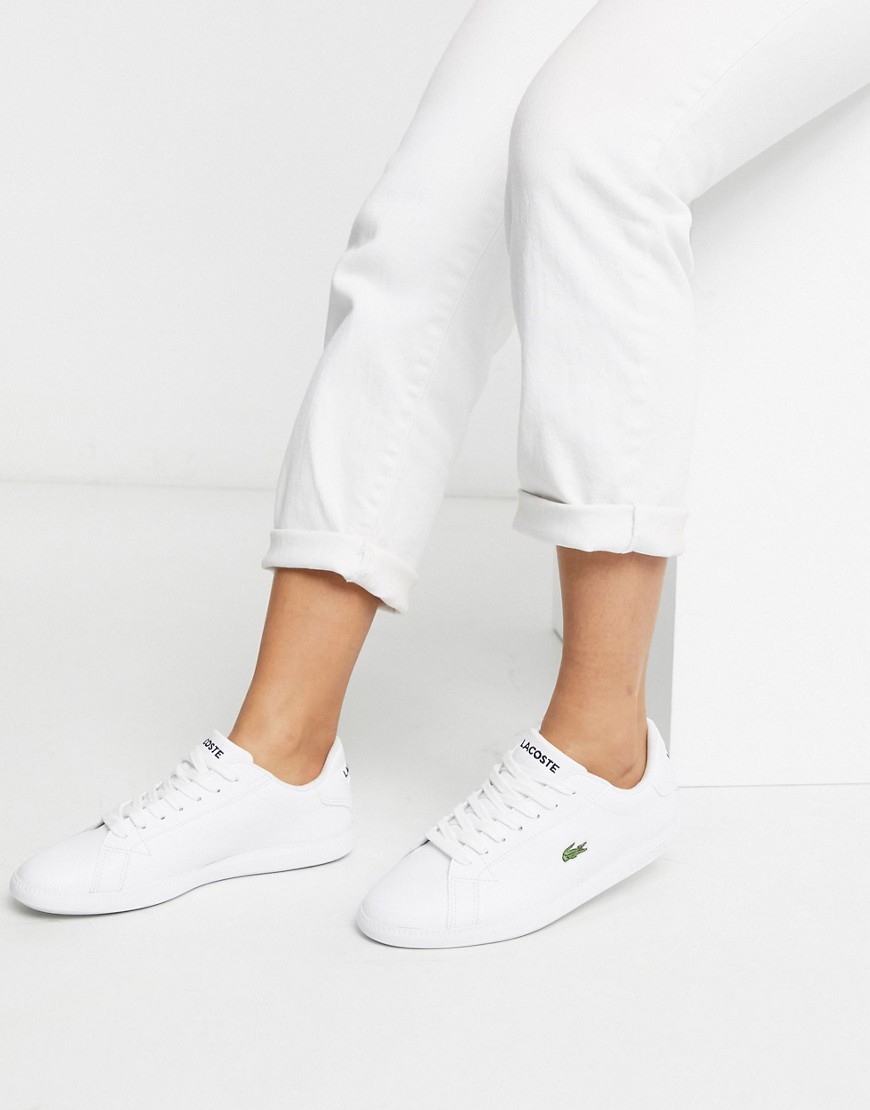 Lacoste - Graduate BL 1 - Sneakers bianche in pelle-Bianco