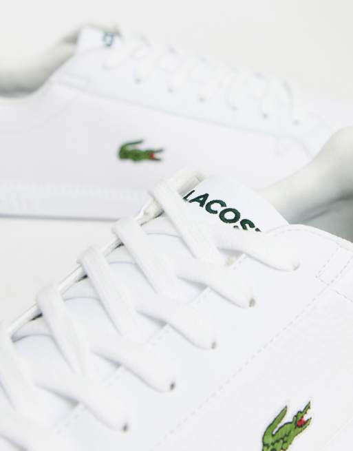 Lacoste graduate cheap lcr3 white