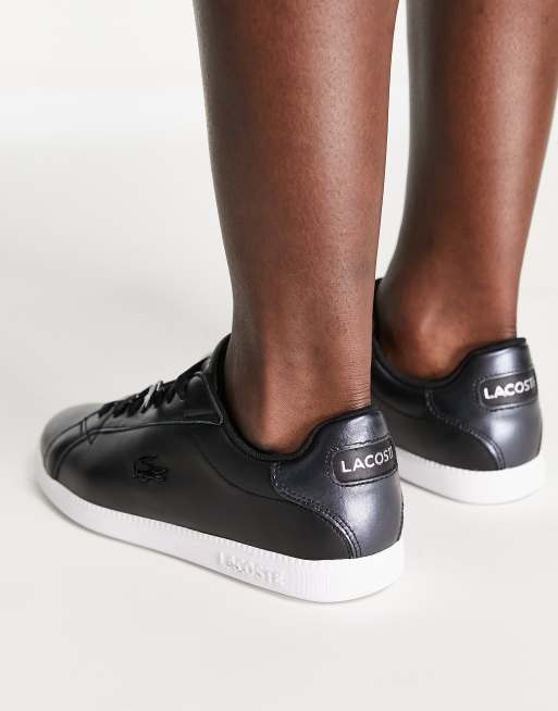 Lacoste - Graduate - Sneakers nere con suola bianca, 2 di 4