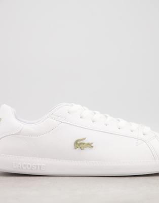 lacoste gold croc