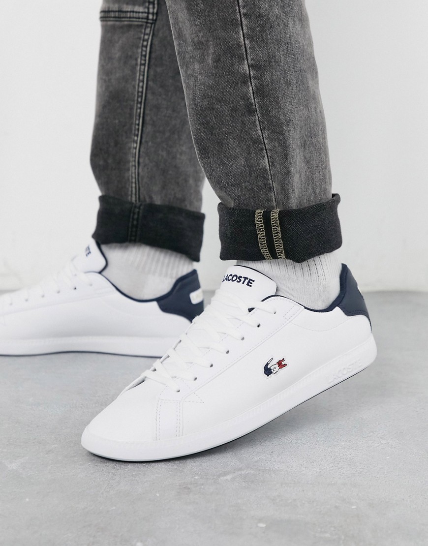 Lacoste - Graduate Tricolour - Sneakers bianche-Bianco