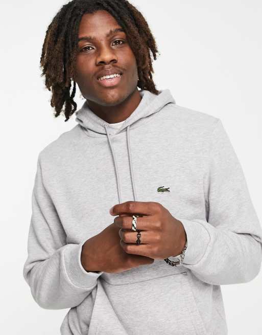 Lacoste grey hoodie new arrivals