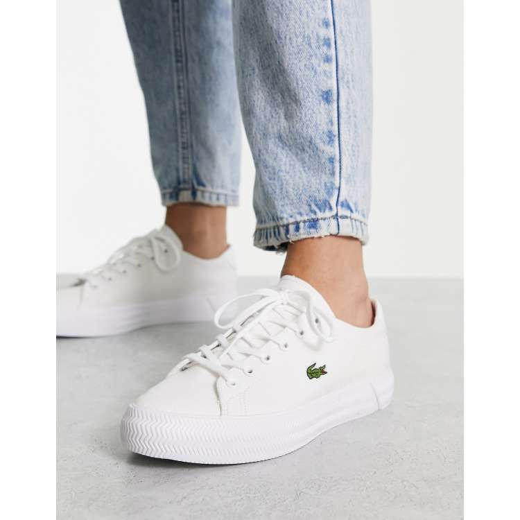 Lacoste chaussure toile sale