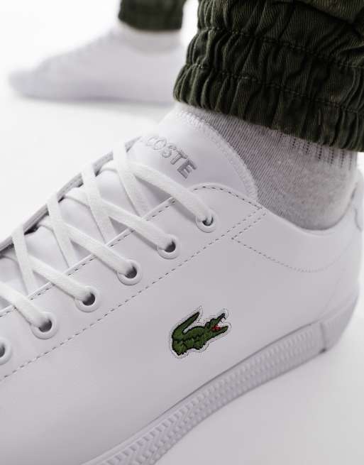 Womens white store trainers lacoste