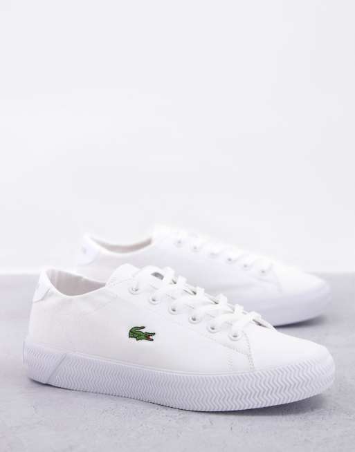 White canvas outlet flatforms