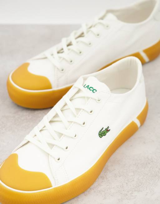 Lacoste on sale gum sole