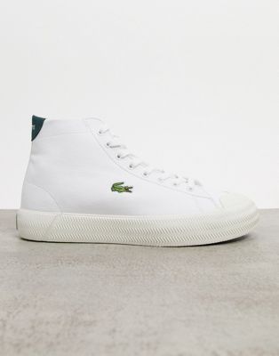 Lacoste Gripshot Mid Sneakers In White