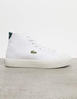 lacoste high top trainers