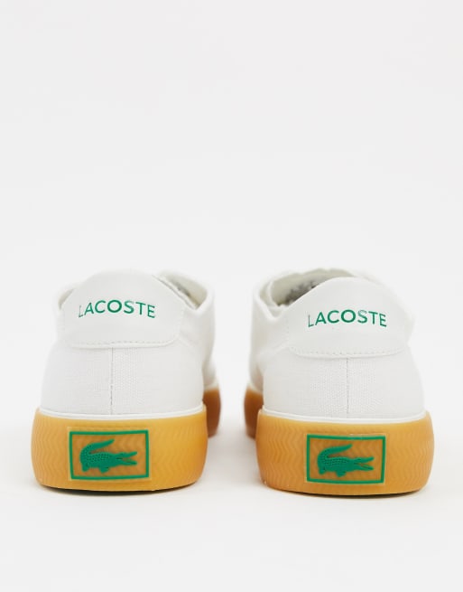 Lacoste - Gripshot - Sneakers in wit met rubberen zool, 3 van 4