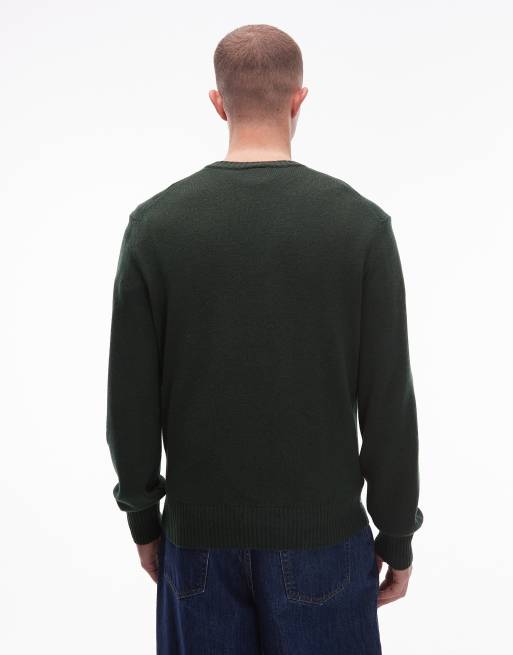 Lacoste – Grön tröja med rund halsringning, 3 av 5