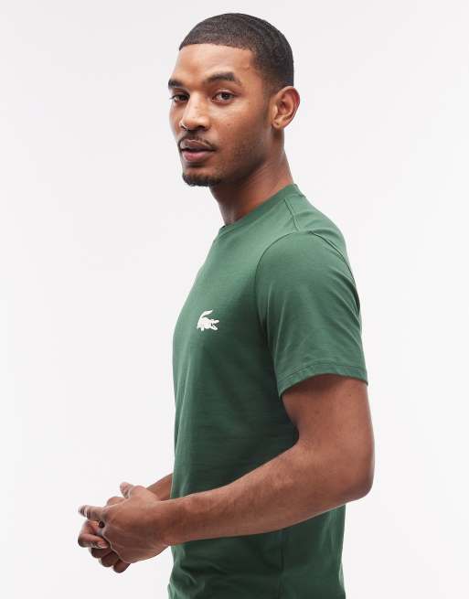 Lacoste – Grünes T-Shirt mit Logo, 4 von 5