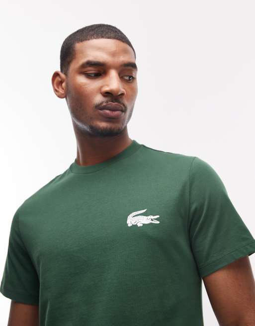 Lacoste – Grünes T-Shirt mit Logo, 5 von 5
