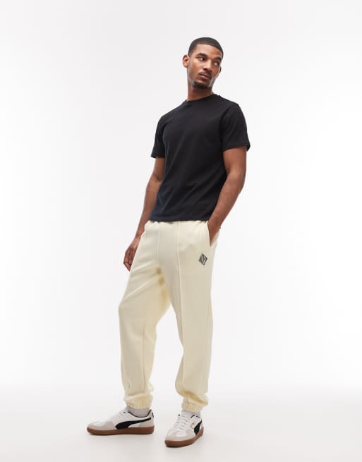 Lacoste - Gule sweatpants med logo, 3 af 5