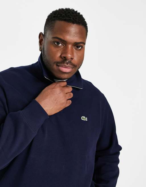 Lacoste half zip clearance jumper