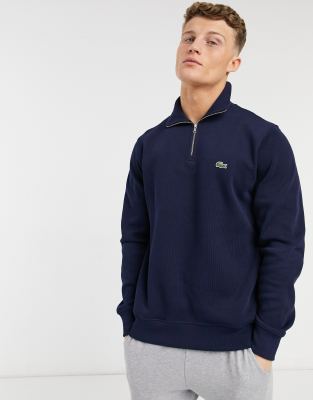 lacoste half zip pullover