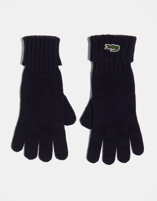 Ensemble muts met pompon snood handschoenen marineblauw La Redoute