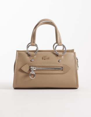 Lacoste - Handtasche in Beige-Neutral