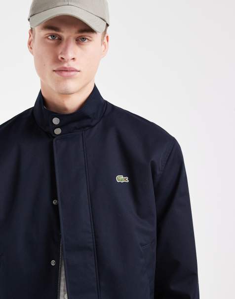 Lacoste – Harrington-Jacke in Marineblau - view 1