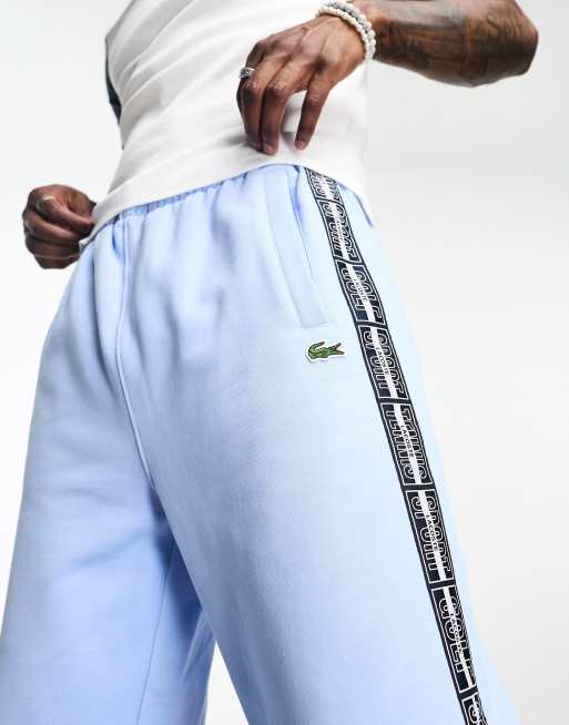 Baby blue lacoste tracksuit outlet