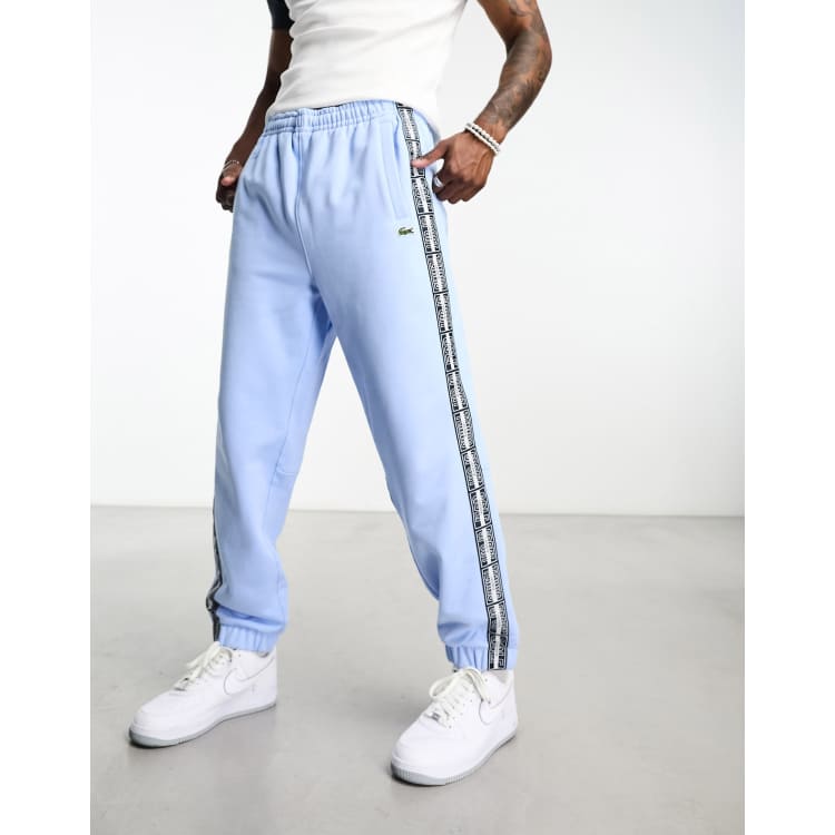 Light blue online lacoste joggers