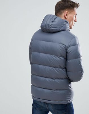 lacoste hooded down jacket