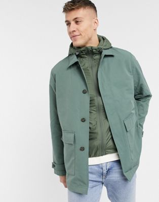 lacoste jacket green