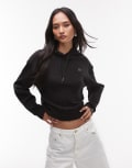 [Lacoste] Lacoste hoodie in black M BLACK