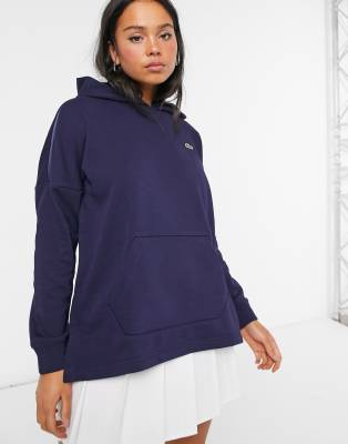 lacoste pink hoodie