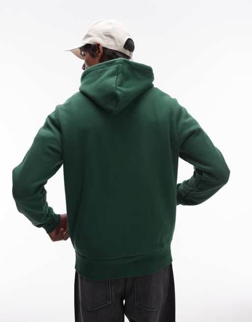 Lacoste - Hoodie in groen, 3 van 4