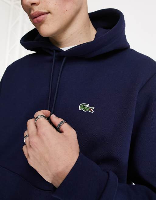 Lacoste hoodie in navy