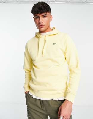 Yellow on sale lacoste hoodie