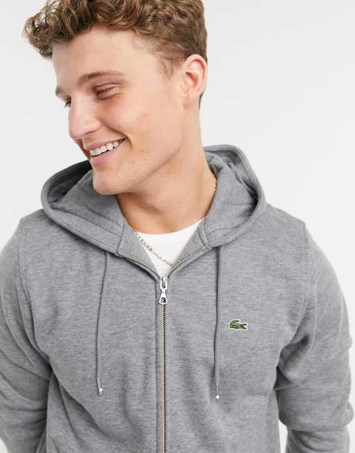 Lacoste Hoodie zipp en polaire pour homme